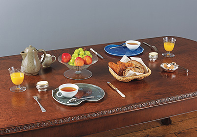 ⑥Breakfast (2019) (shown in the first exhibition of the second phase of the Crafts for All of Us exhibitions)