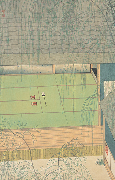 ➁小村雪岱 「青柳」 1941年頃