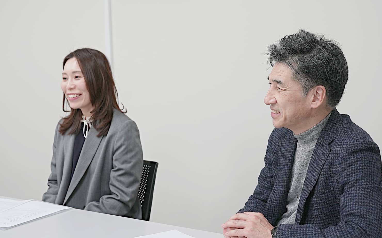 オンオフに活かせる内容が決め手となり、中堅へと移行する社員を対象に導入