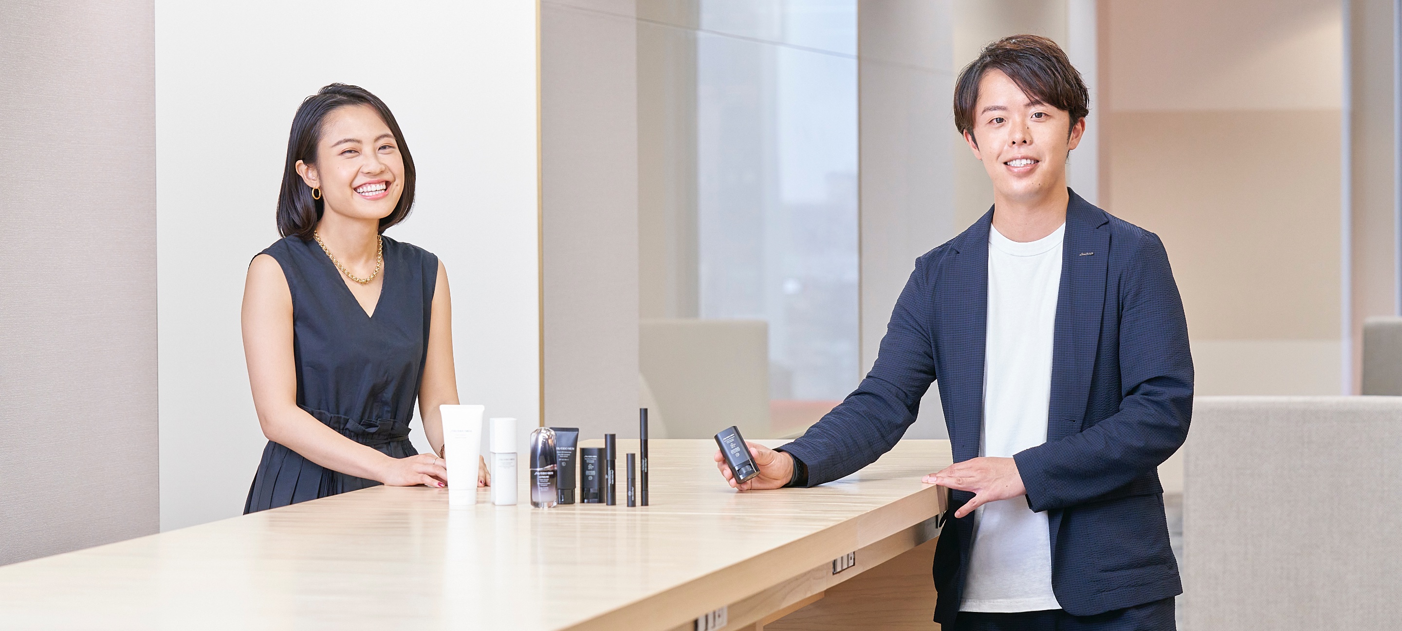 LIVEN UP YOUR LOOK, OWN YOUR FUTURE Envisioning the Future with the New SHISEIDO MEN