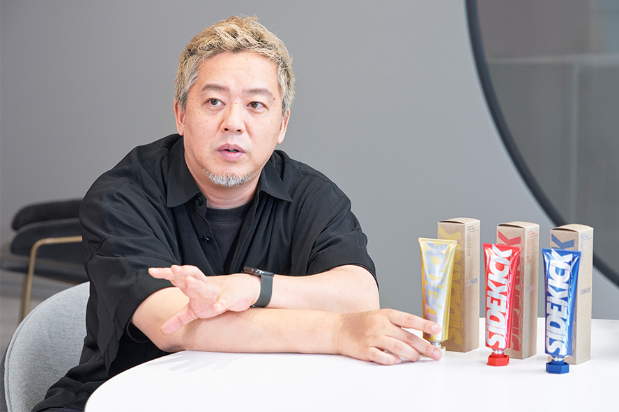 Akihiro Yamada of SHISEIDO CREATIVE COMPANY