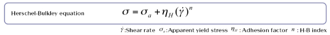 Herschel-Bulkley equation