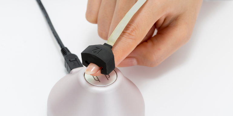 Finger-wearable haptic sensor HapLog®