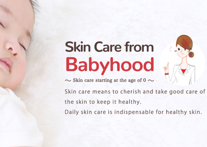 Skincare for babies to prevent allergies.