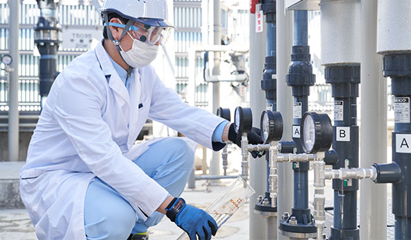 Inspection of wastewater treatment facilities