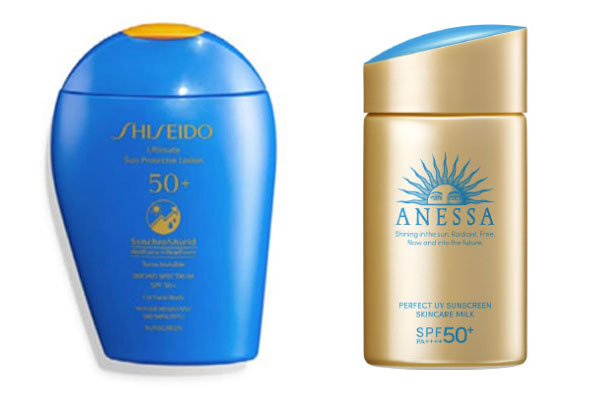 SHISEIDO Ultimate Sun Protector Lotion ANESSA Perfect UV Sunscreen Skincare Milk N