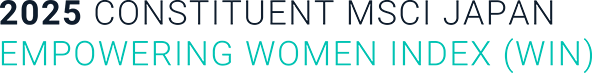 2025 CONSTITUENT MSCI JAPAN EMPOWERRING WOMEN INDEX (WIN)
