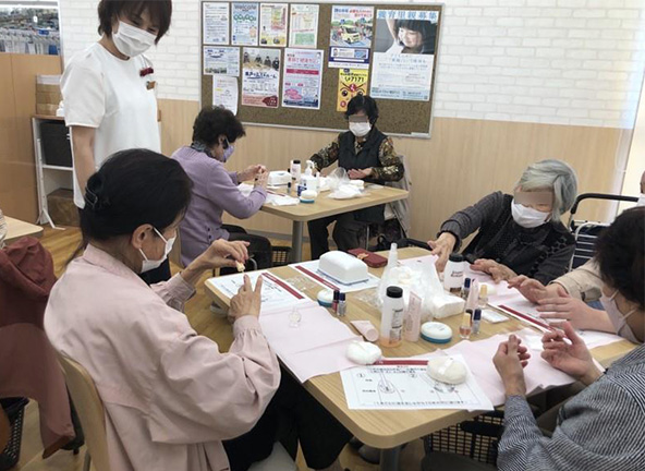 Workshop at the Well Café Kawaguchi Ryoke branch