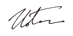 Masahiko UOTANI Sign