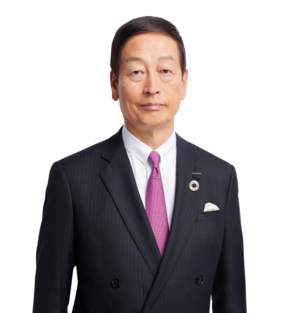 代表取締役　社長 CEO　魚谷 雅彦