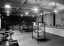 1928年頃の資生堂ギャラリー
