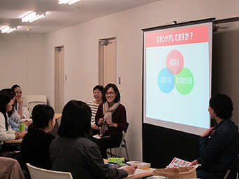 昭和大学にて「赤ちゃんからのスキンケア」サイエンスカフェ開催