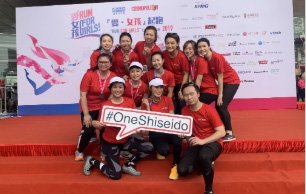 女性の権利を守るチャリティーラン「Run for Girls」に参加