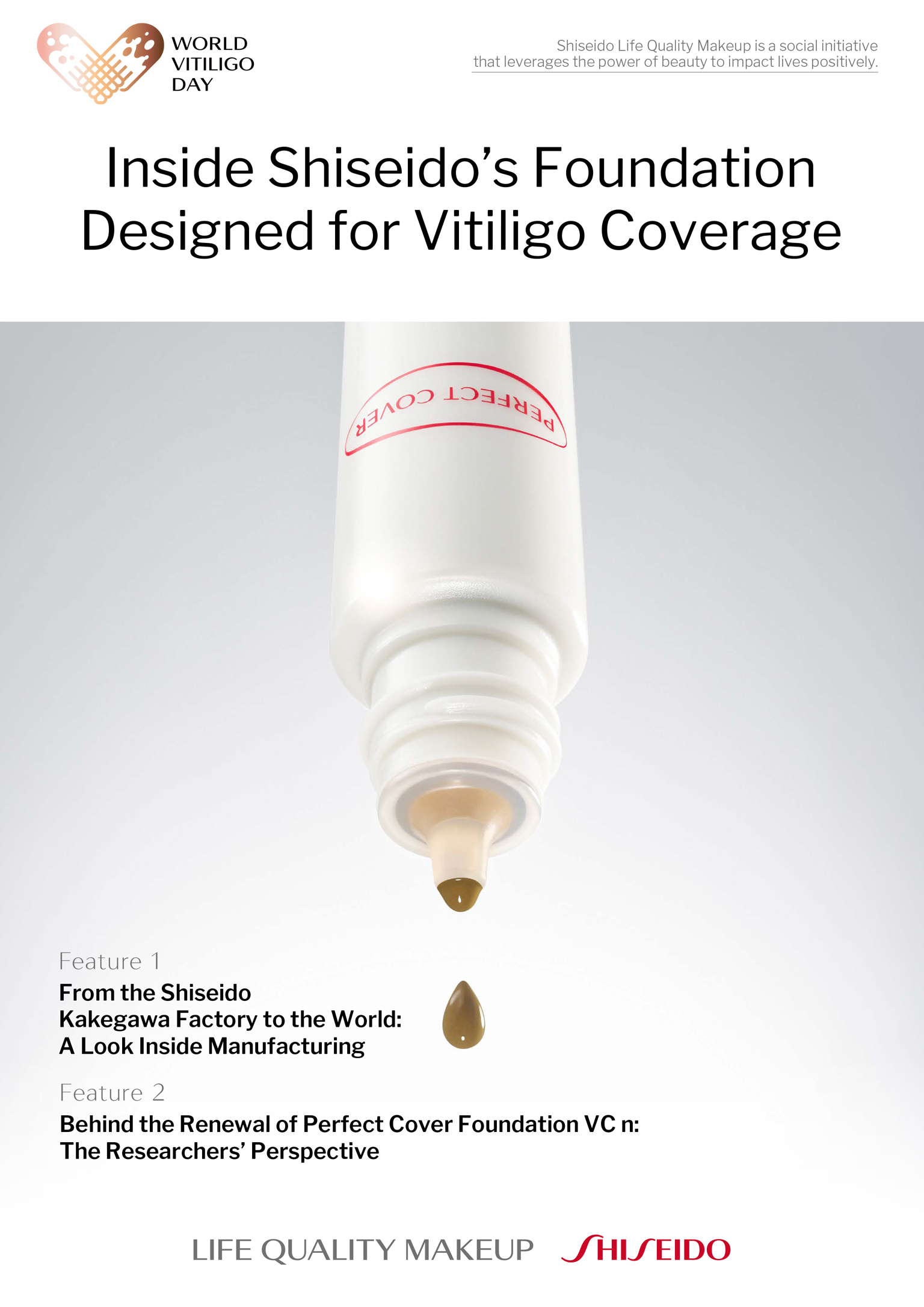Inside Shiseido's Foundation Designed for Vitiligo Coverage