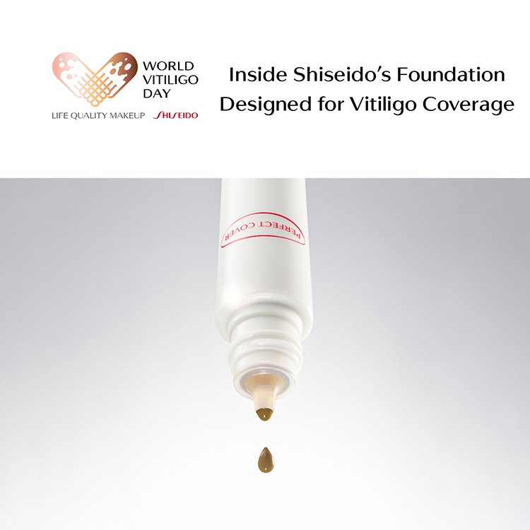 Inside Shiseido's Foundation Designed for Vitiligo Coverage