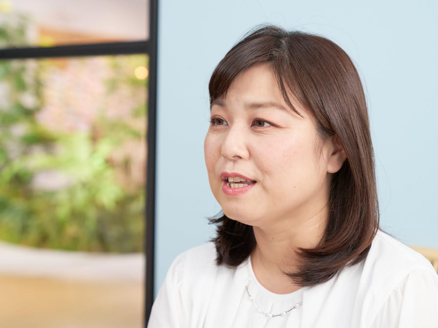 インタビューに答える木原さん