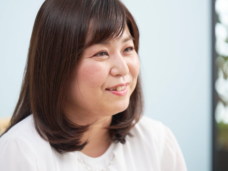 インタビューに答える木原さん