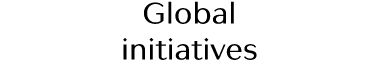 Global initiatives