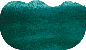 dark blue watercolor stain on a white background