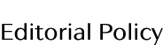 Editorial Policy