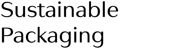 Sustainable Packaging