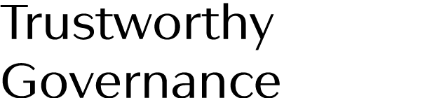 Trustworthy Governance 