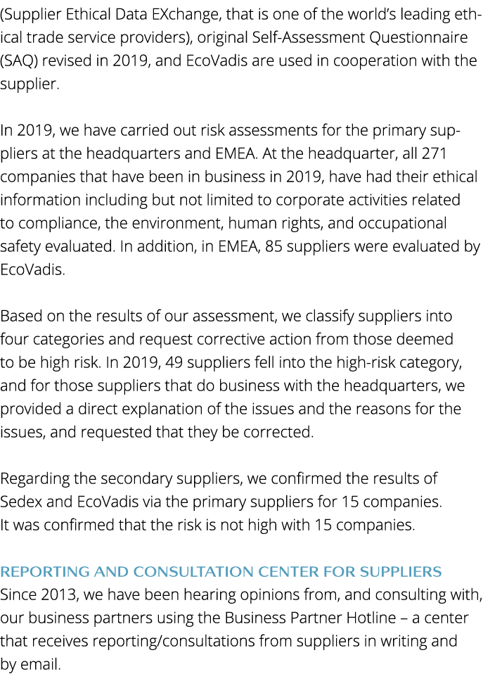 (Supplier Ethical Data EXchange, that is one of the world s leading ethical trade service providers), original Self-A   