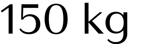 150 kg