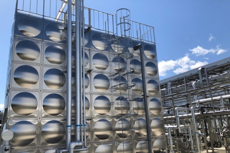 Water facilities at Nasu factory (Japan)