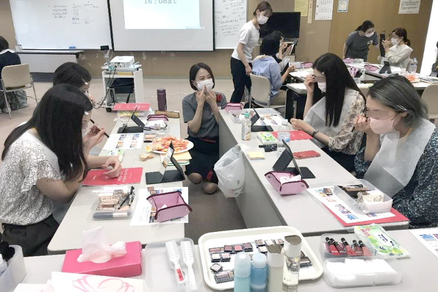 Beauty session at “Machi, Watashi, Kirameku Women’s Campus Yamagata”